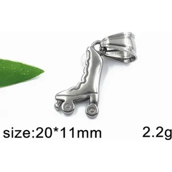 Přívěsek Kolečková brusle - ocelový přívěsek