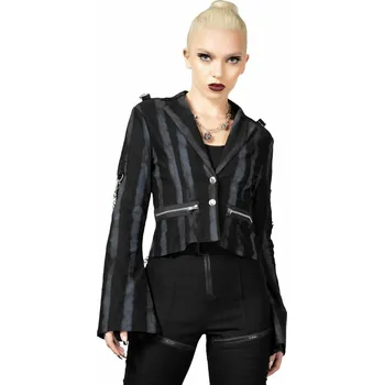 Dámský kabát kabátek dámsky (sako) KILLSTAR - Burlesque Babe Blazer - Black - XXL