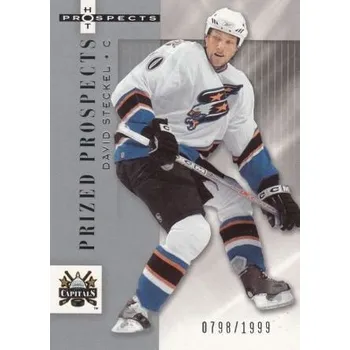 Sběratelská karetní hra insert RC karta DAVID STECKEL 05-06 Hot Prospects Prized Prospects /1999