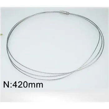 Řetízek Ocelový náhrdelník 42 cm dlouhý