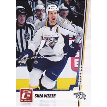 Sběratelská karetní hra řadová karta SHEA WEBER 10-11 Donruss číslo 9