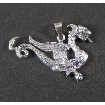 Přívěsek Dračí monstrum - stříbrný přívěsek