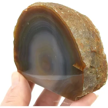 Přírodní kámen Achátová geoda z Brazílie (338g)