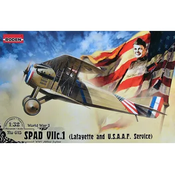 Plastikový model 1:32 SPAD VII C.1 (Lafayette and USAAF Service)