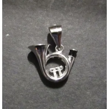 Přívěsek Poštovní trubka - stříbrný přívěsek - varianta 2