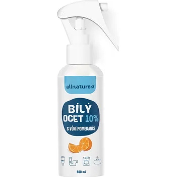Allnature Bílý ocet 10% pomeranč Univerzální čisticí prostředek Allnature Bílý ocet 10% pomeranč