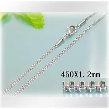 Řetízek Ocelový náhrdelník - Délka: 450mm Šířka: 1,2mm