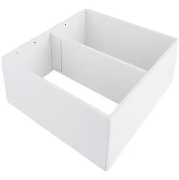 Nábytkové kování BLUM ZC7F300RSU Ambia Line rámeček pro čelní výsuv od NL 270mm, ocel hedv. bílá