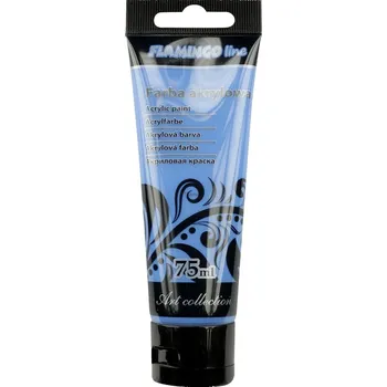 Výtvarná barva Akrylová barva, 75ml, MODRÁ, 1 kus