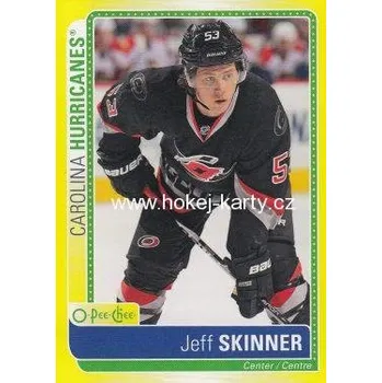 Sběratelská karetní hra insert karta JEFF SKINNER 13-14 OPC Stickers číslo S-JS