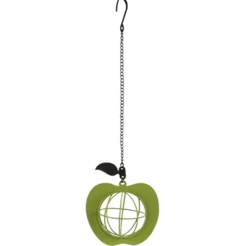 Pro ptáka TRIXIE Krmítko na lojovou kouli - jablko, 12x35cm - DOPRODEJ