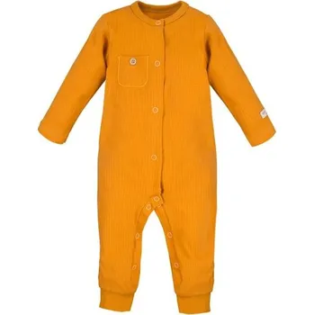 Kojenecký overall Eevi Overal bez ťapek Simply Comfy MEDOVÝ - 80