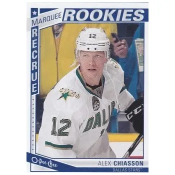 Karetní hra insert RC karta ALEX CHIASSON 13-14 OPC Marquee Rookies číslo 529