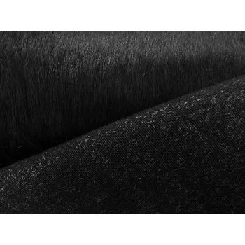 UK10DL, Umělá kožešina, textilie, 20 x 150 cm, černá