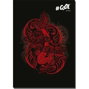 COOL BY VICTORIA Sešit Spiritual tattoo, mix motivů, A4, linkovaný, 96 listů, COOL BY VICTORIA ISVFC38 160490