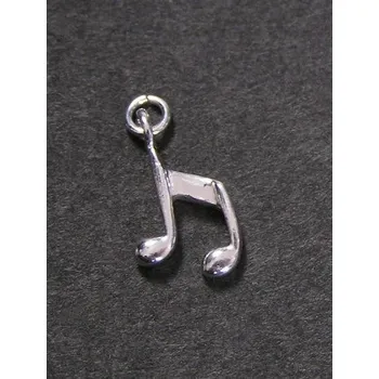Přívěsek Hudební nota - varianta 2 - stříbrný přívěsek
