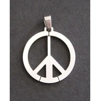 Přívěsek Peace - ocelový přívěsek