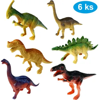 Figurka Dinosauři sada 6 figurek 10 - 14 cm (8423)