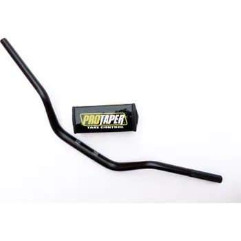 Řídítka pitbike řídítka bez hrazdy FAT BAR s chráničem PROTAPER - černá