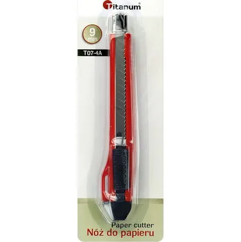 Pracovní nůž Nůž-nastavitelná čepel, 9mm, 1ks