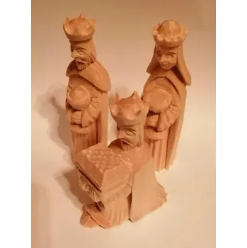 Vánoce Tři králové - ručně vyřezávané figurky k betlému