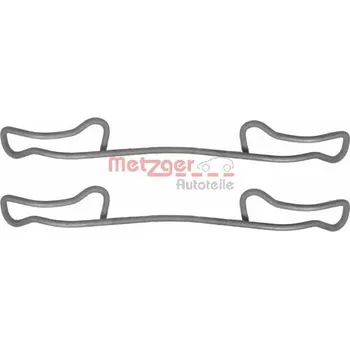 Přislušenství brzdového systému Sada příslušenství, obložení kotoučové brzdy METZGER AUTOTEILE 109-1200