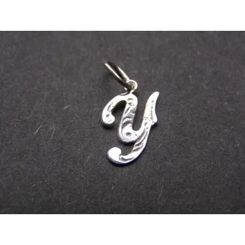 Přívěsek Písmenko Y - stříbrný přívěsek