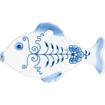 Vánoční ozdoba Český porcelán Dubí Vánoční ozdoba - rybička závěs II - cibulák 10229