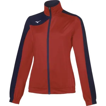 Dámská sportovní souprava Mizuno Wom Knit Tracksuit/Red/Navy Velikost: S