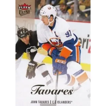 Sběratelská karetní hra insert karta JOHN TAVARES 13-14 Fleer Showcase Fleer Ultra číslo 16