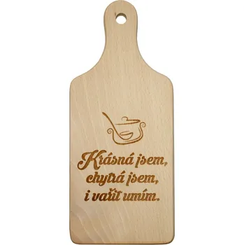 Kuchyňské prkénko Dekorační prkénko pro pěknou kuchařku