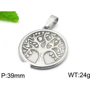 Přívěsek Strom života - ocelový přívěsek - 39mm (Strom života - přívěsek z oceli - 39mm)