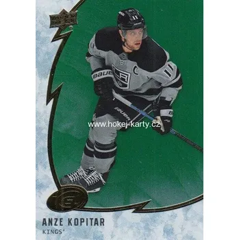 Karetní hra paralel karta ANZE KOPITAR 19-20 UD Ice Green číslo 36