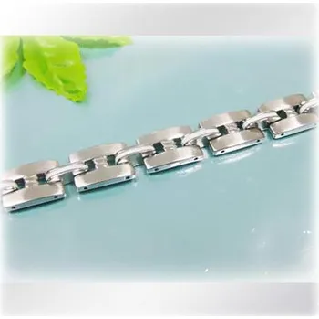 Řetízek 22cm dlouhý a 13mm široký ocelový náramek