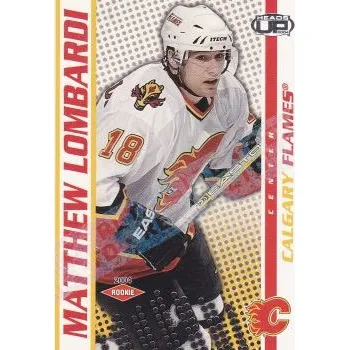 Karetní hra insert RC karta MATTHEW LOMBARDI 03-04 Heads Up Rookie Retail LTD číslo 105