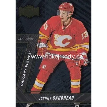 Sběratelská karetní hra insert karta JOHNNY GAUDREAU 16-17 Fleer Showcase Metal Universe číslo MU-17