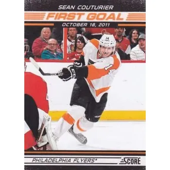 Karetní hra insert karta SEAN COUTURIER 12-13 Score First Goal číslo FG9