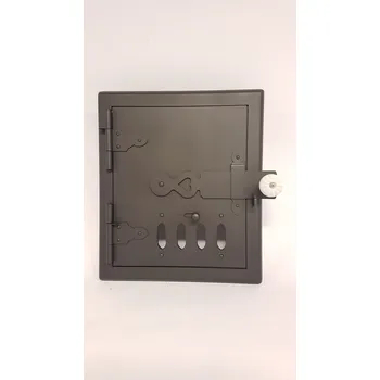 Nerezová přikládací dvířka do udírny „velká“ Varianta: Panty vlevo