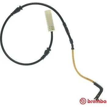 Brzdová destička Výstražný kontakt, opotřebení obložení BREMBO A 00 413