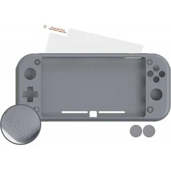 Herní konzole Ochranné pouzdro Nuwa na konzoli Nintendo Switch Lite Silikonové Barva: Šedá