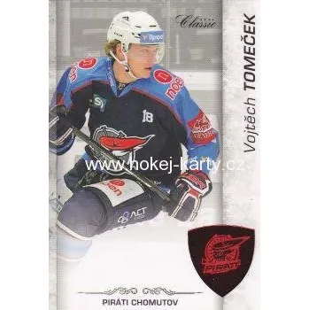 Sběratelská karetní hra paralel karta VOJTĚCH TOMEČEK 17-18 OFS Classic Ser. 2 Red /29