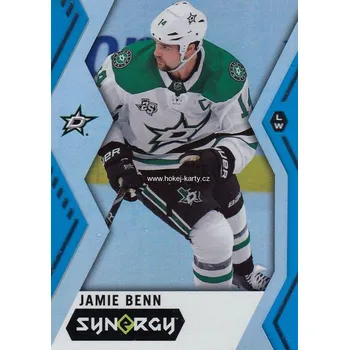 Sběratelská karetní hra paralel karta JAMIE BENN 17-18 Synergy Blue číslo 4