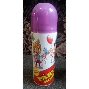 Party dekorace Párty nudle 250ml ve spreji - zelená