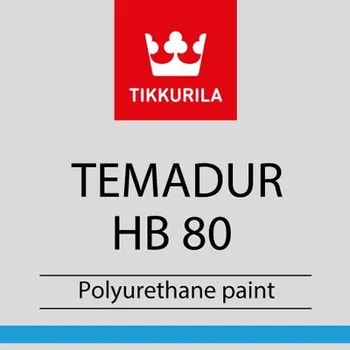 barva na kov Tikkurila Temadur HB 80 Balení: 8,1L, Báze: TVL, Tužidlo: s tužidlem
