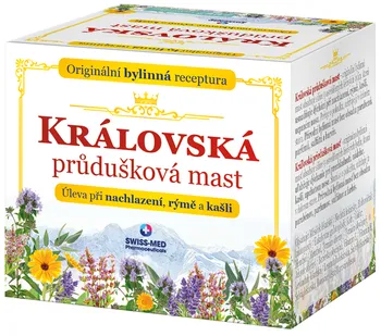 Bylinná léčivá mast SWISS MED Pharmaceuticals Královská průdušková mast 75 ml