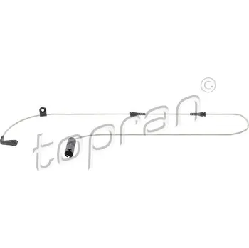 Brzdový systém Výstražný kontakt, opotřebení obložení TOPRAN 500 658