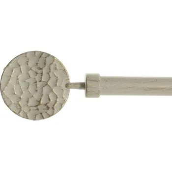 Garnýž Kovová konzole "BADGE WHITE" 160-300cm