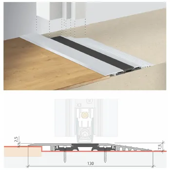 Podlahová lišta Přechodový profil PLANET F130 Click