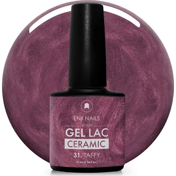 Lak na nehty ENII NAILS Gel lak Ceramic 31 Taffy - gelový lak bez HEMA, 10 ml