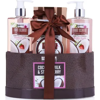 Kosmetická sada Brubaker dárková kazeta - Kokos a jahoda